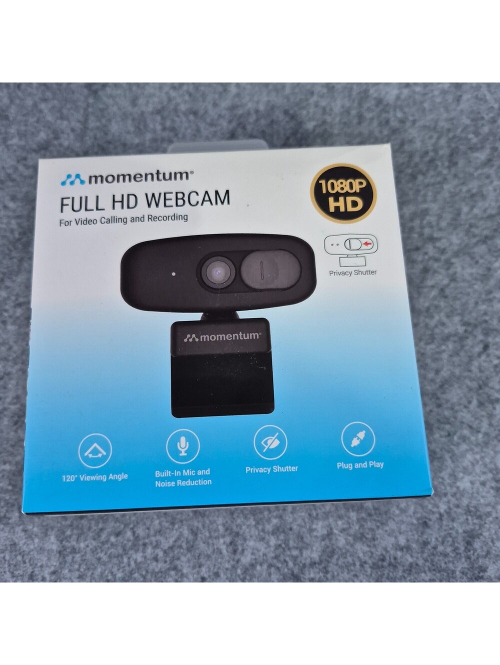 NEW Momentum Full HD Webcam 1080P HD Video Calling Recording